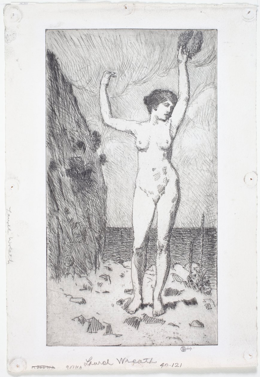 La corona de laurel de Childe Frederick Hassam