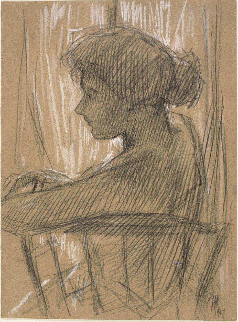 Contra la luz de Childe Hassam