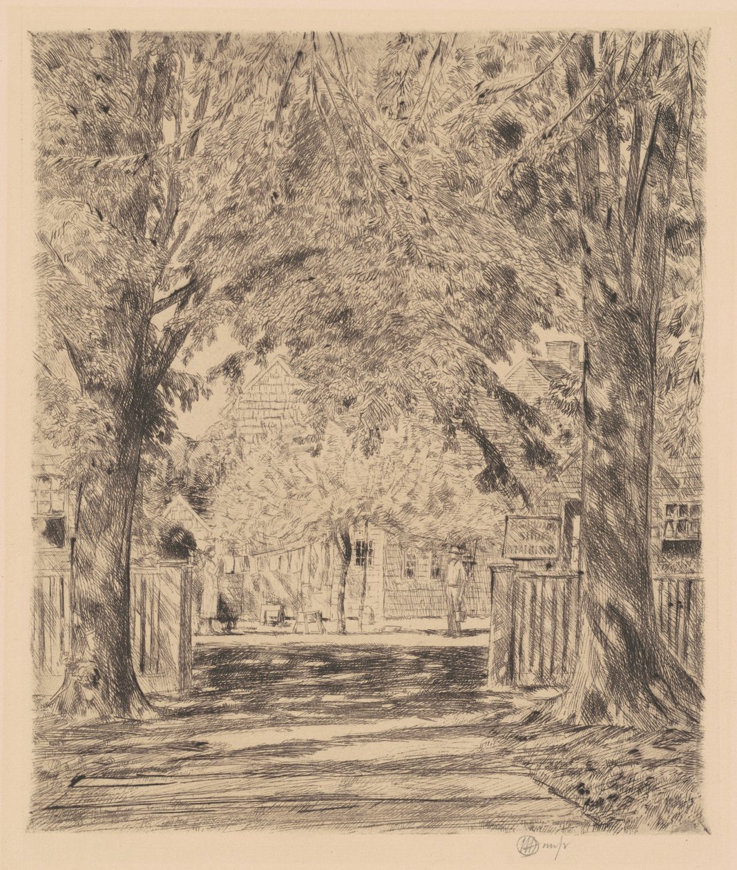 Un idilio en Easthampton de Childe Hassam