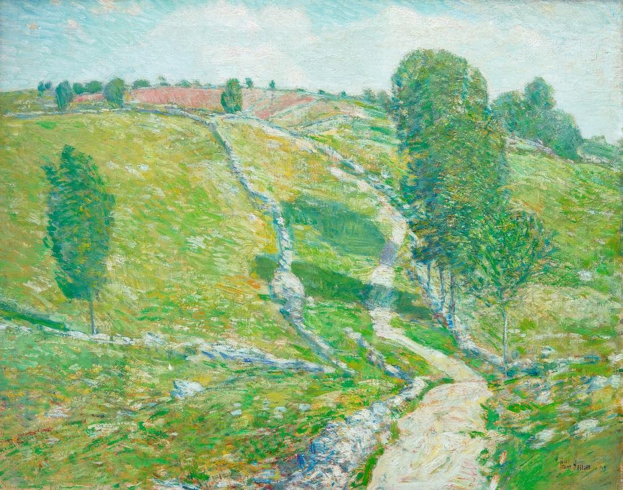 Calle en la Tierra de Nod de Childe Hassam