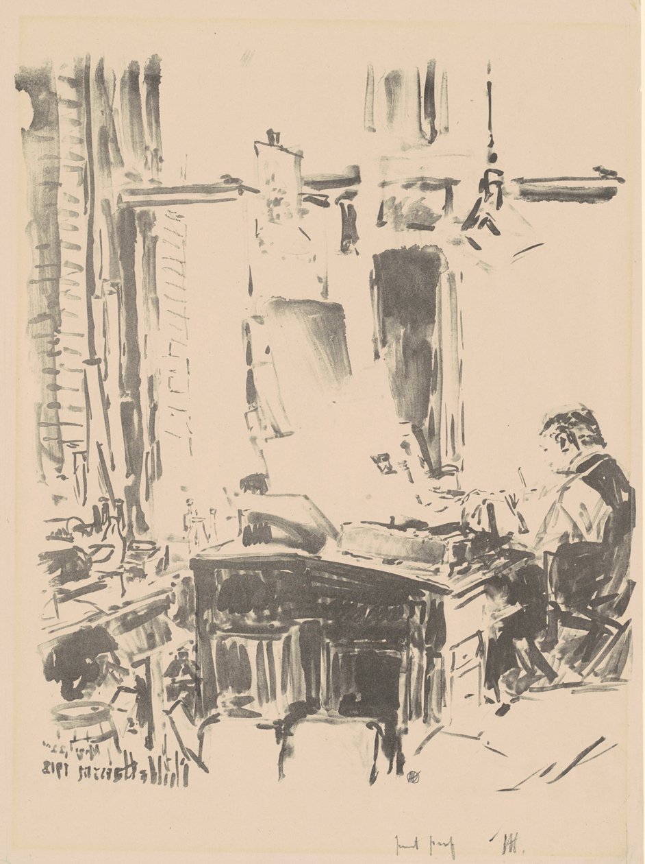 El litógrafo de Childe Hassam