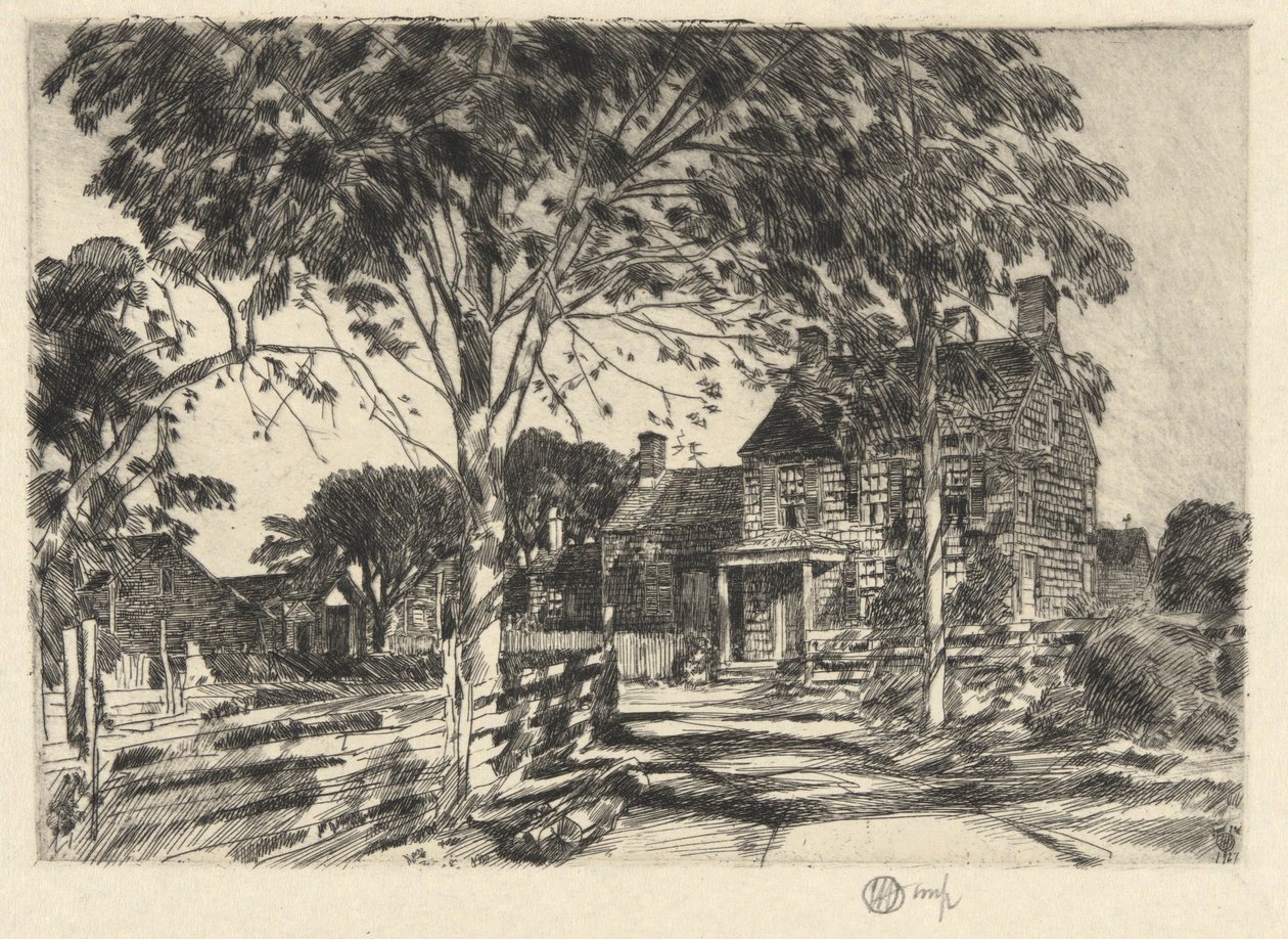 Walt Whitman de Childe Hassam