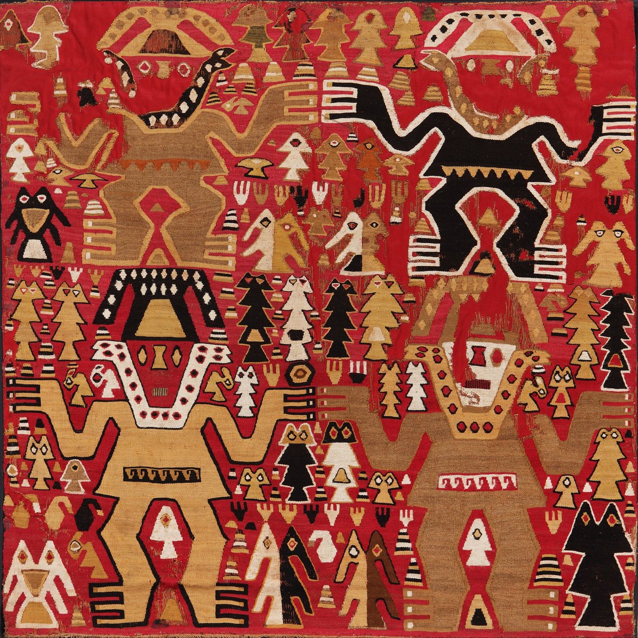 Textil ceremonial de Chimú style
