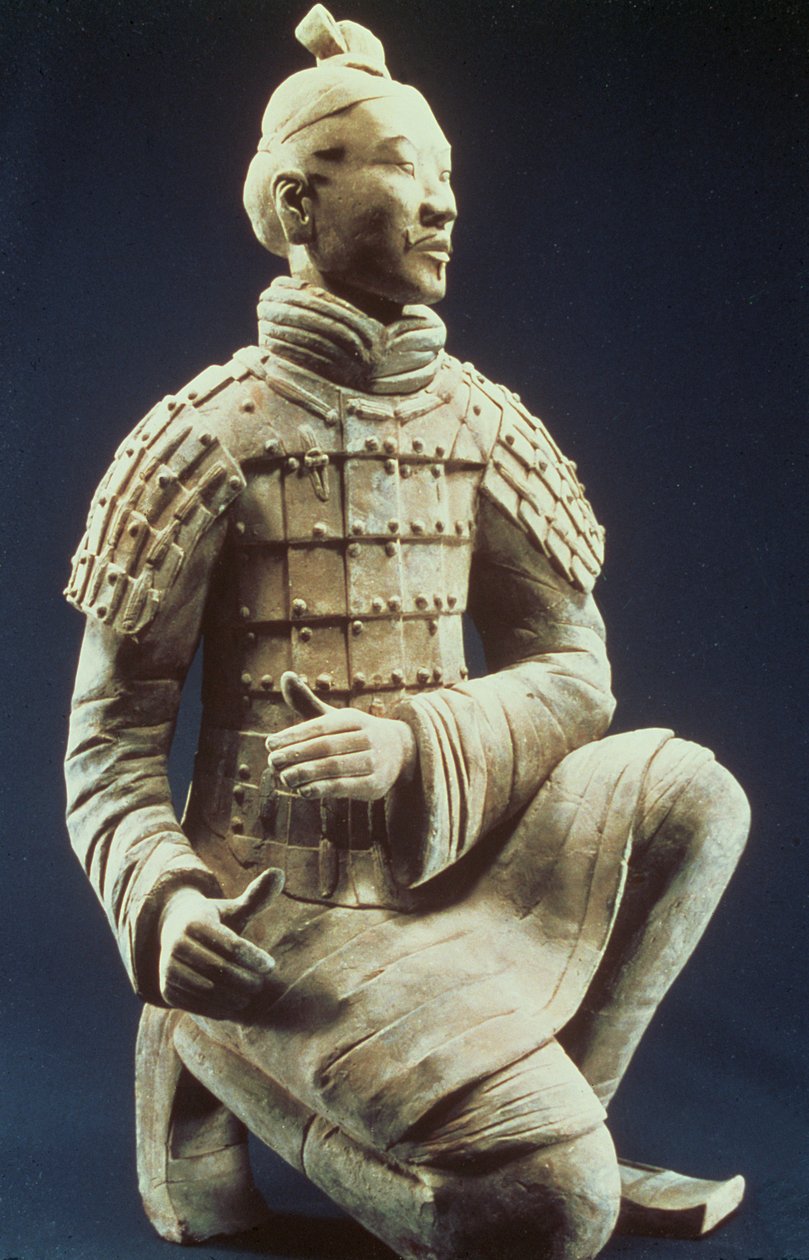 Ejército de terracota, Dinastía Qin, 210 a.C. de Chinese School