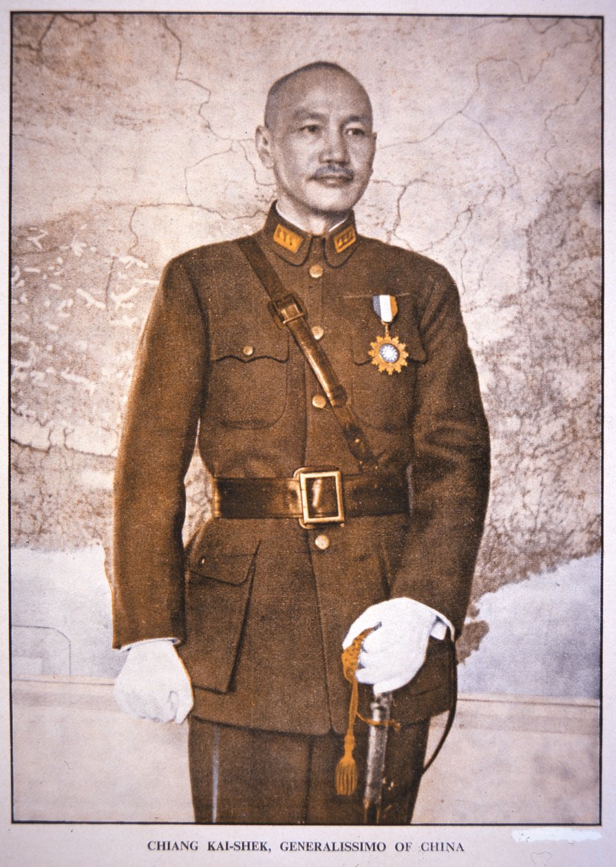 Generalísimo Chiang Kai-Shek de Chinese Photographer