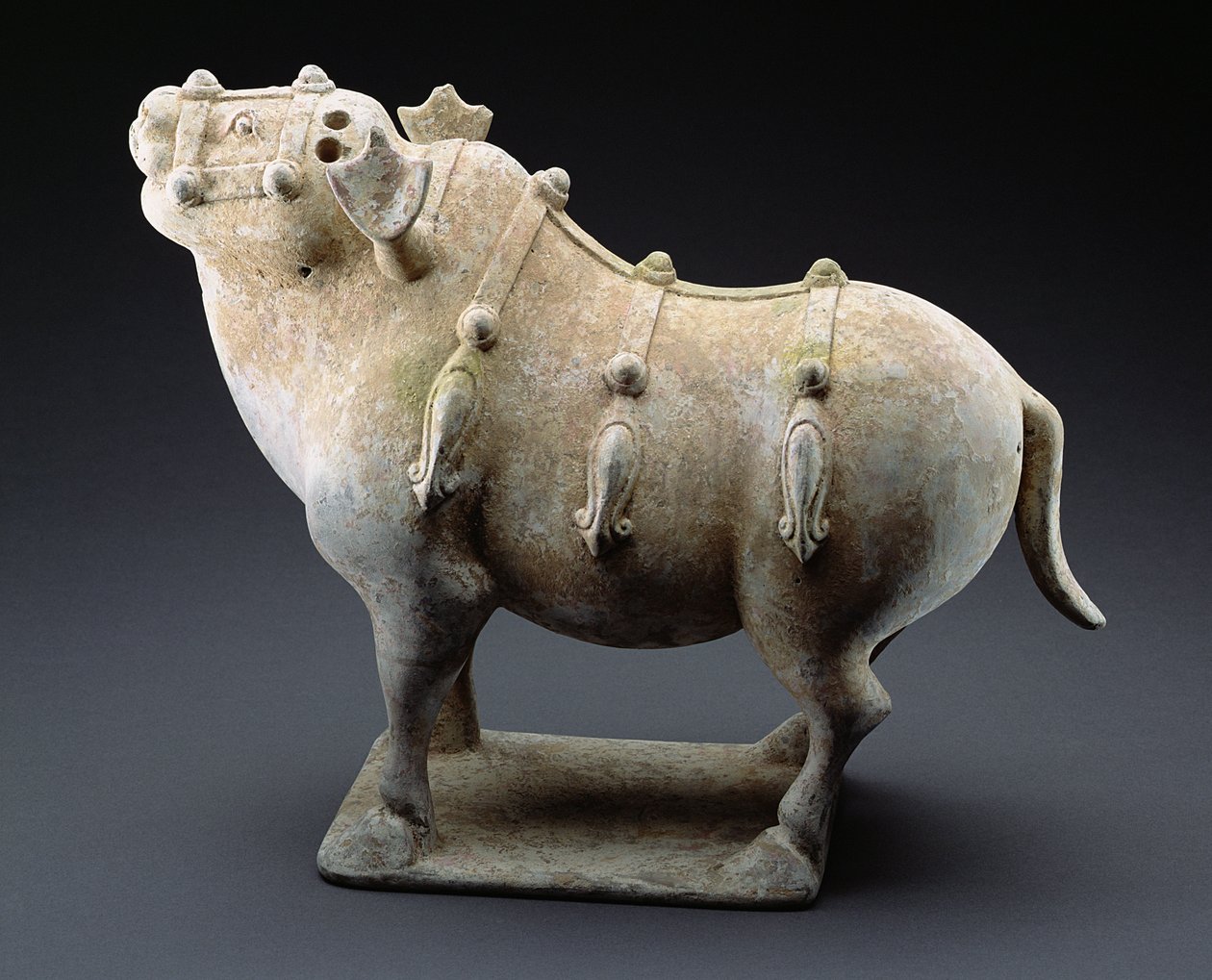 Toro, período de los Estados Combatientes, 1027-220 a.C. de Chinese School