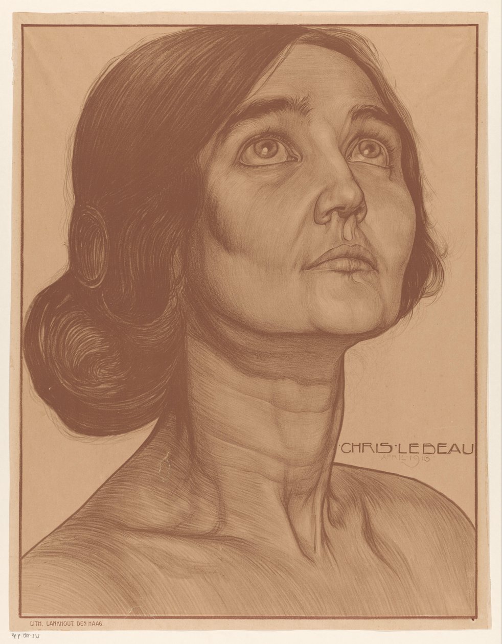 retrato, de, un, mujer de Chris Lebeau