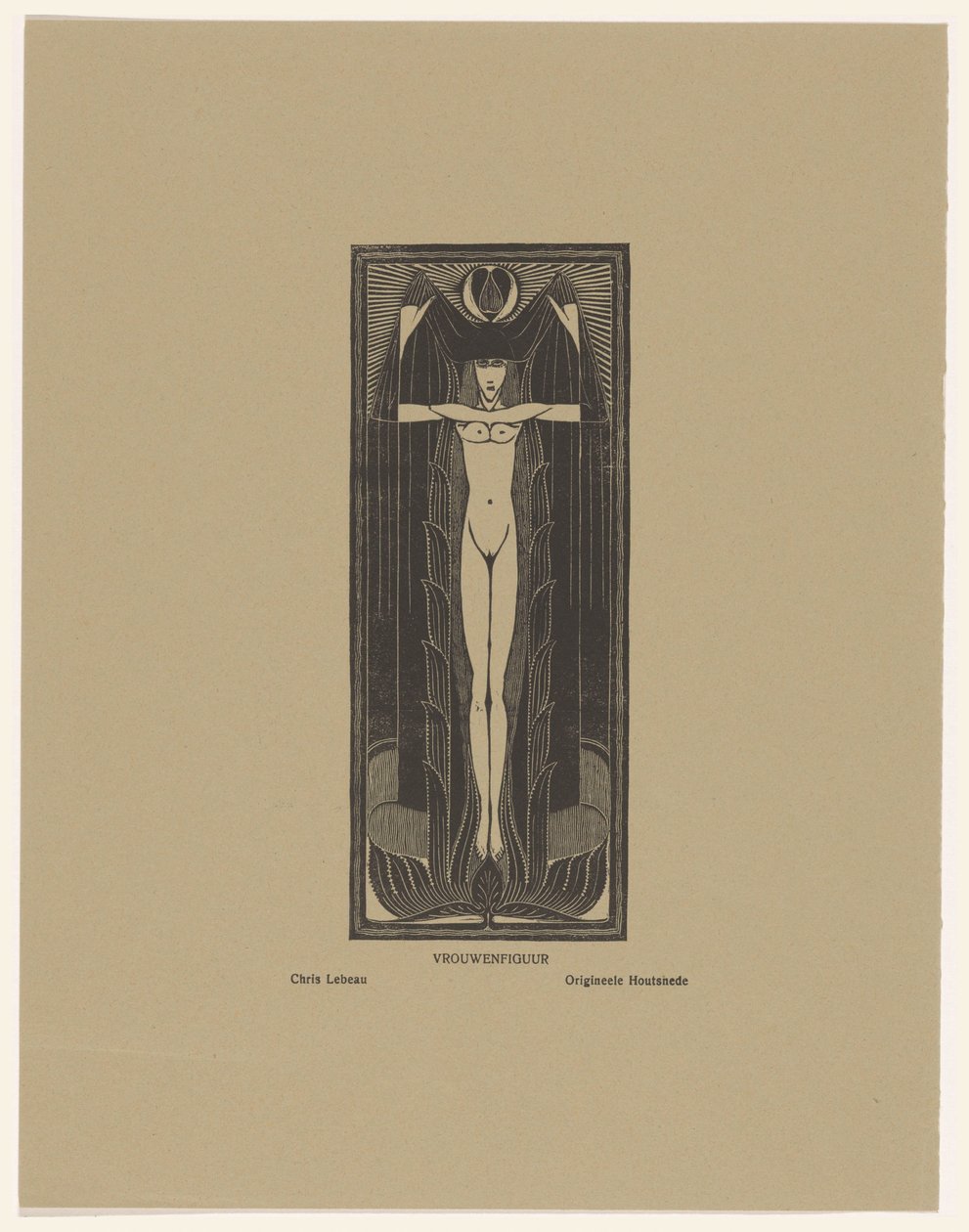 Figura femenina (título en el objeto) de Chris Lebeau