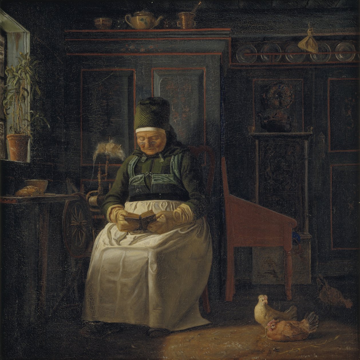 Mañana de Navidad en una granja de Christen Dalsgaard
