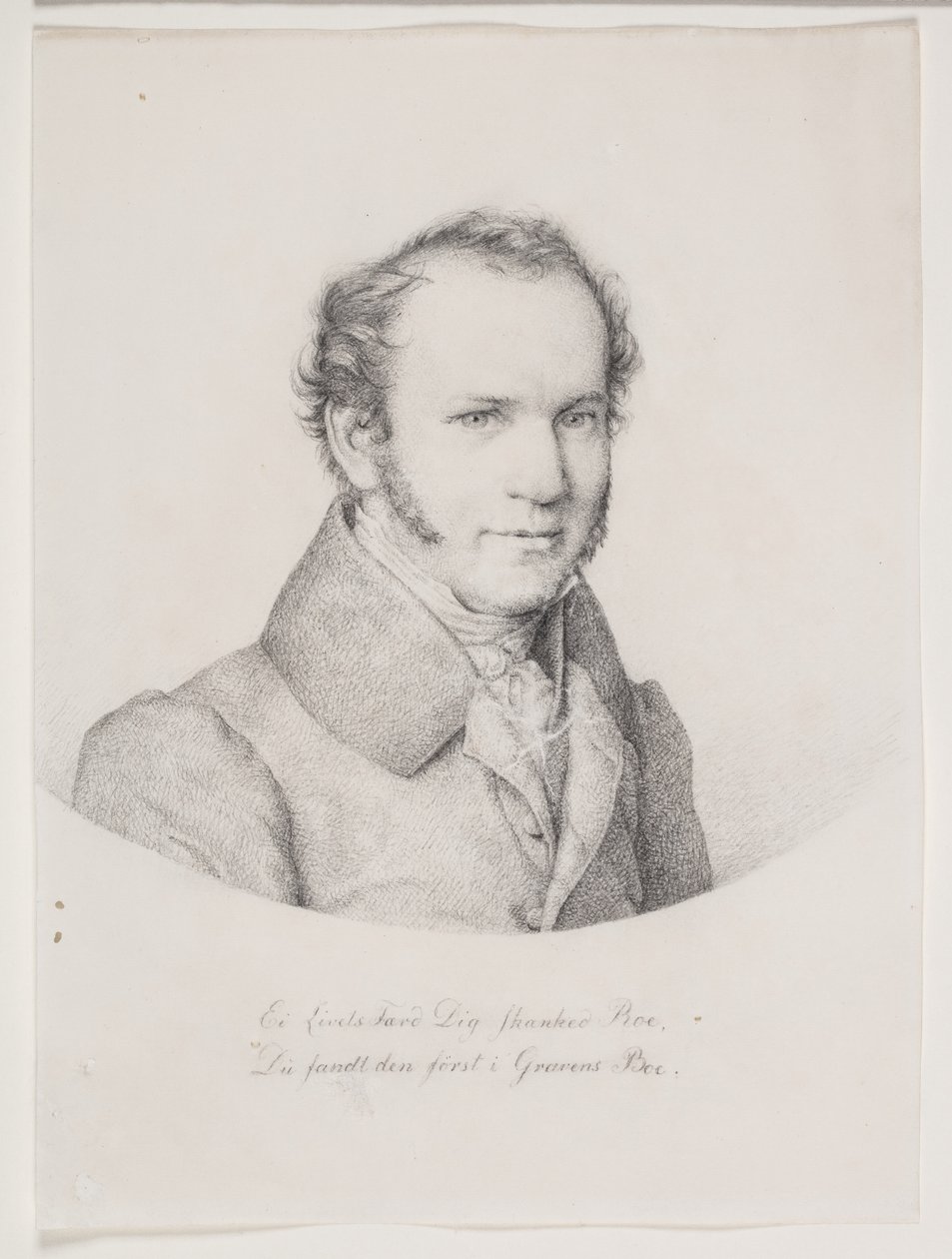 Retrato de Niels Schyth de Christen Købke