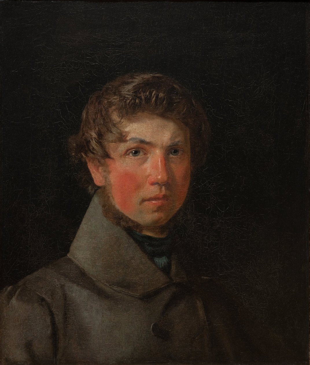 Autorretrato, c.1833 de Christen Schjellerup Købke