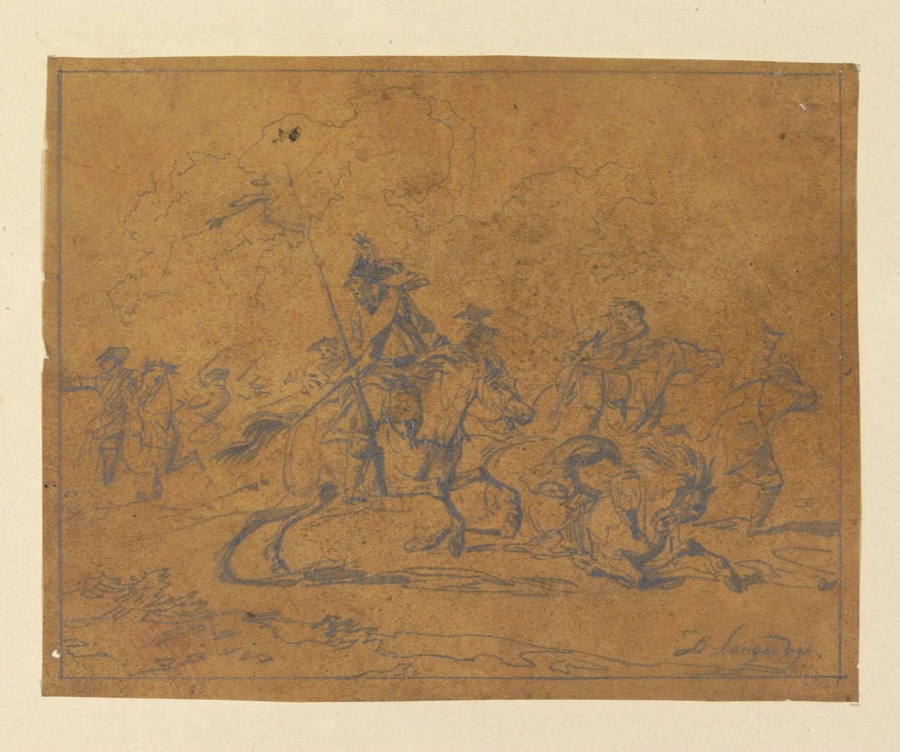 Jinetes que huyen de Christiaan Josi (possibly)