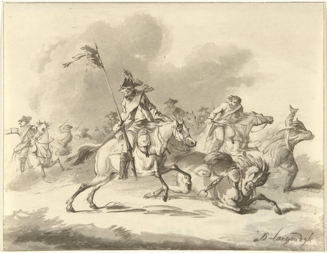 Jinetes que huyen de Christiaan Josi