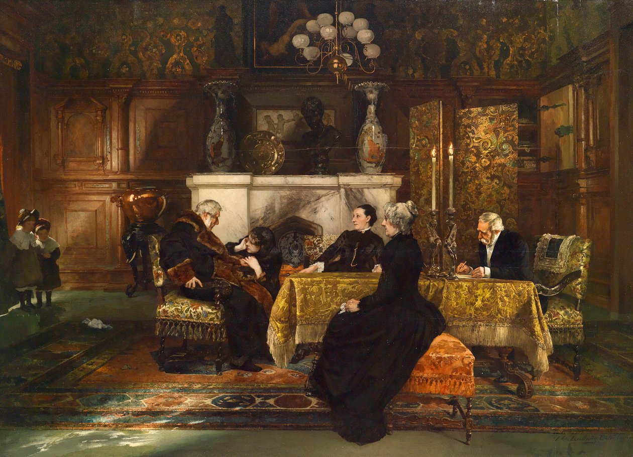 La redacción del testamento de Christian Ludwig Bokelmann