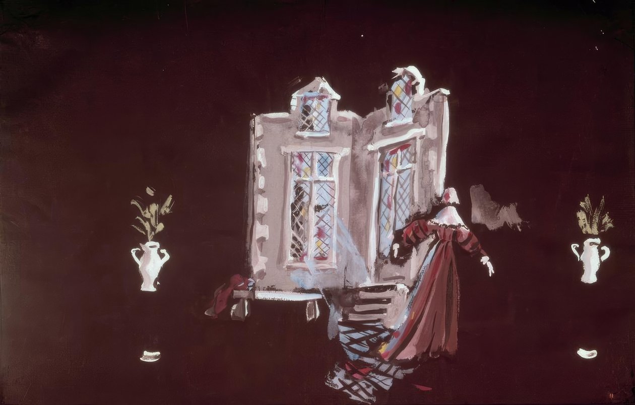 Diseño de escenografía para la Comédie Française, 1937 de Christian Bérard