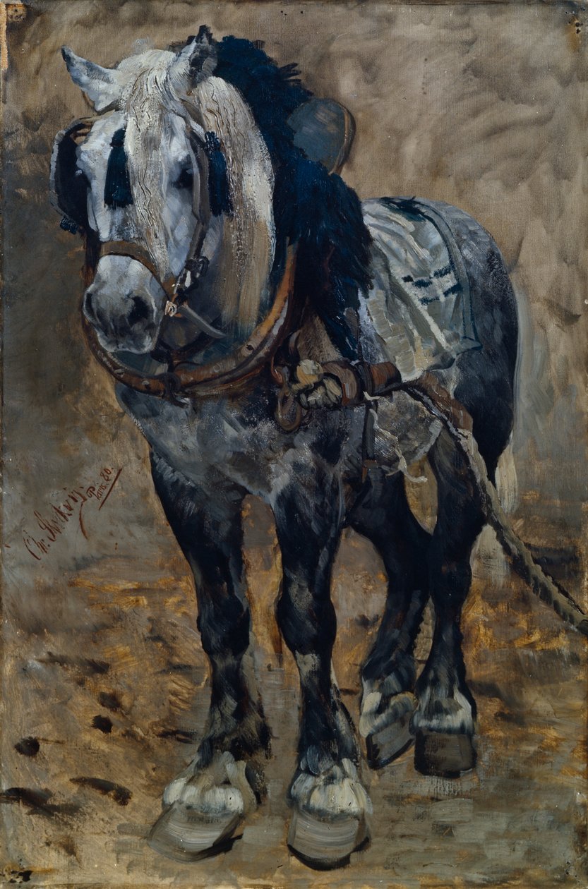 Caballo de Normandía de Christian Eriksen Skredsvig