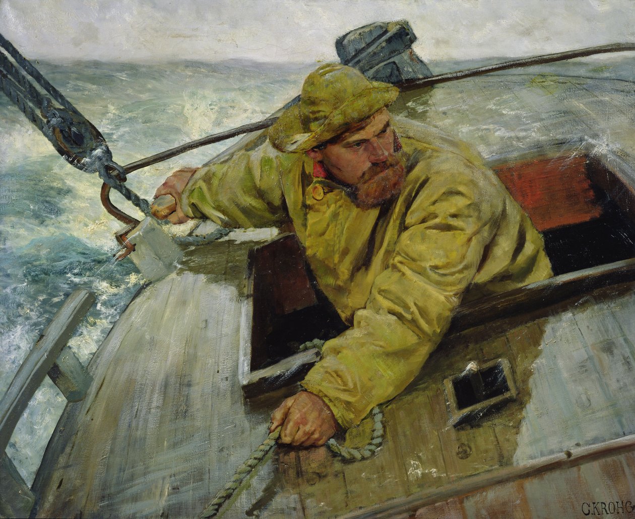 Alee dura de Christian Krohg