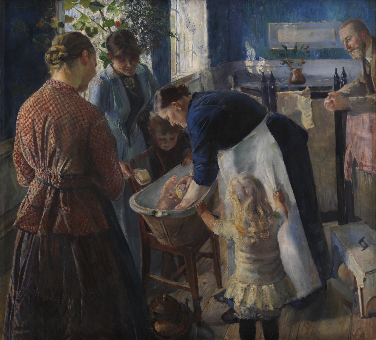 En la bañera de Christian Krohg