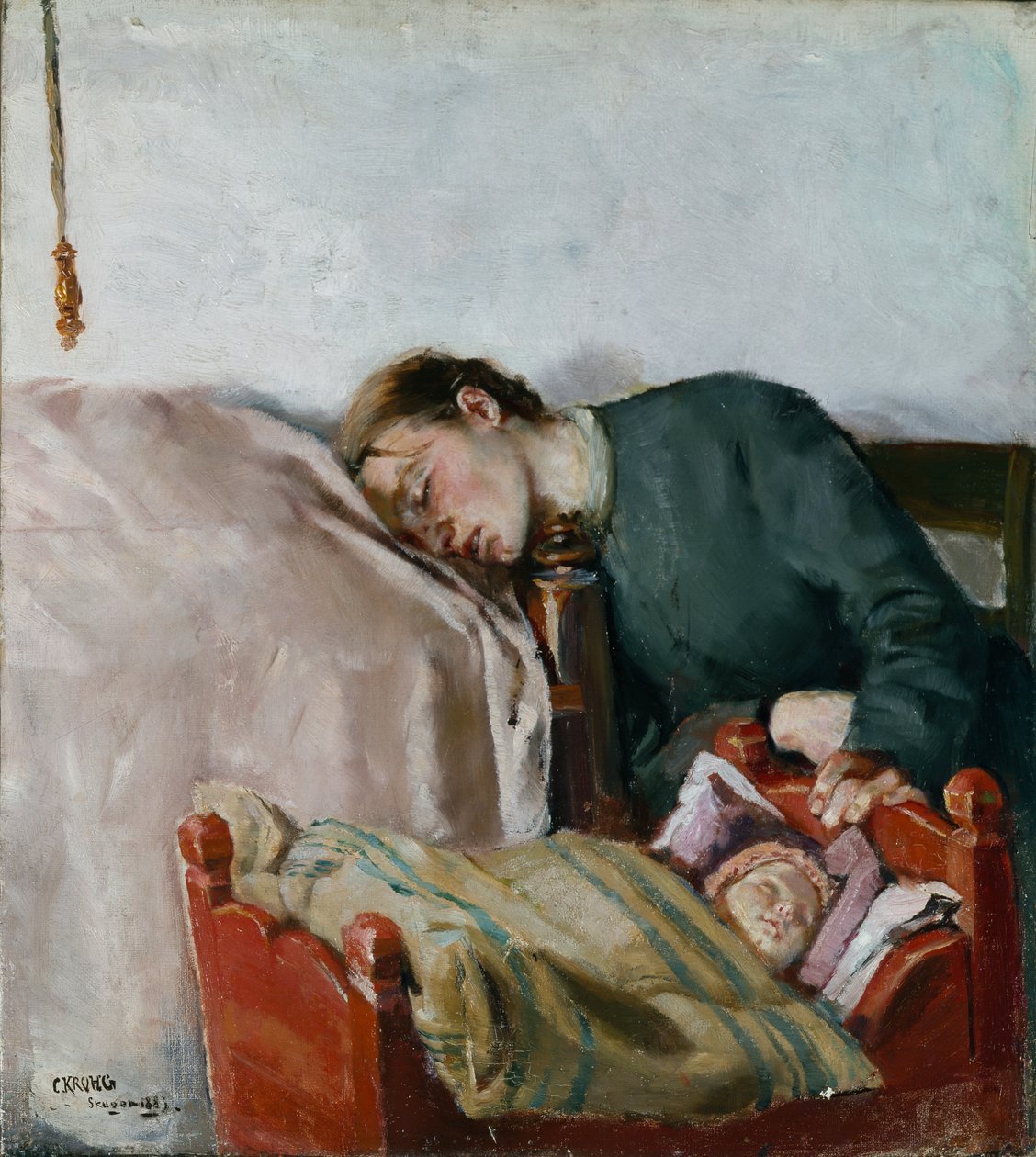 Madre e hijo de Christian Krohg