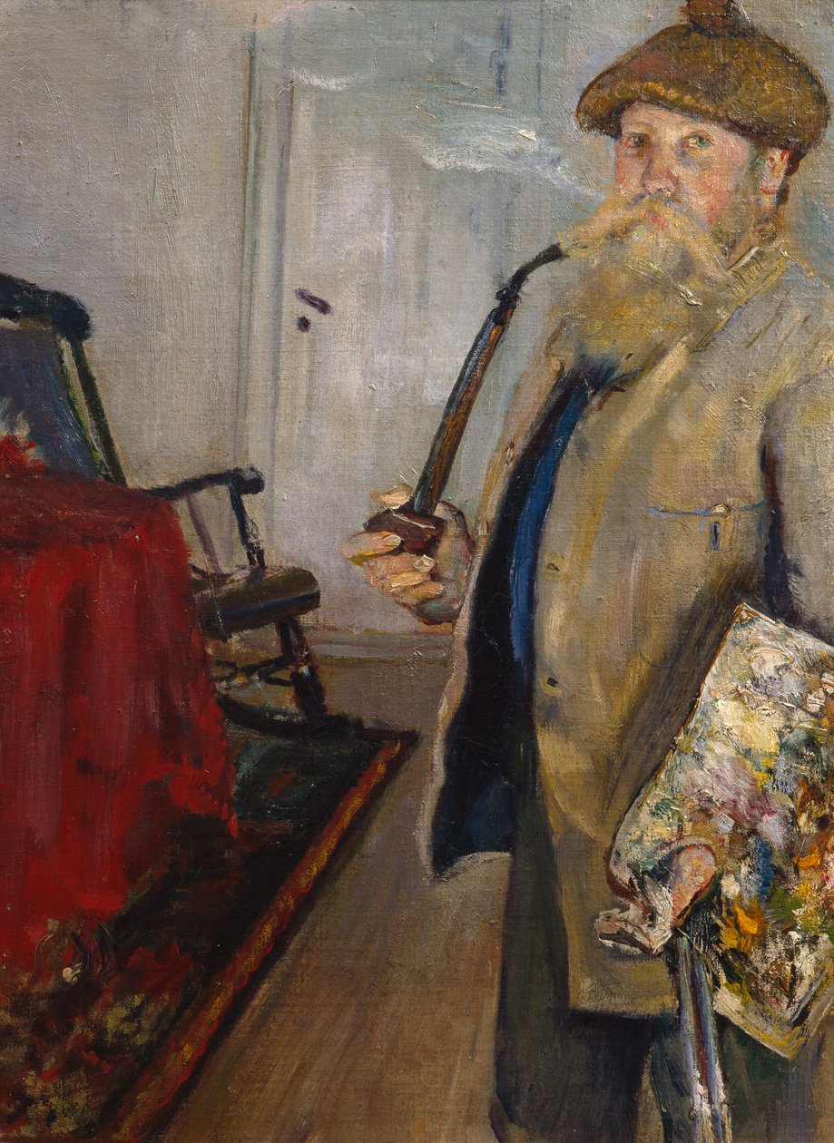 Autorretrato de Christian Krohg
