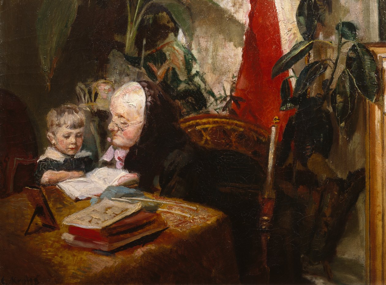 el libro ilustrado de Christian Krohg