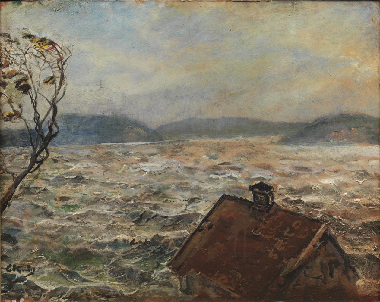 Vista desde Bjelkeviken de Christian Krohg