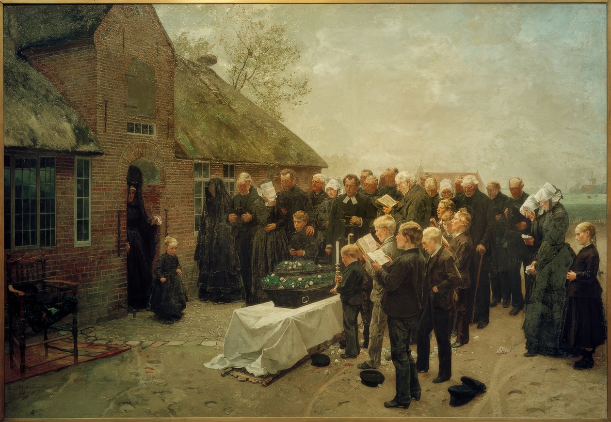 Ch. L. Brokelmann, Funeral frisón del norte de Christian Ludwig Bokelmann