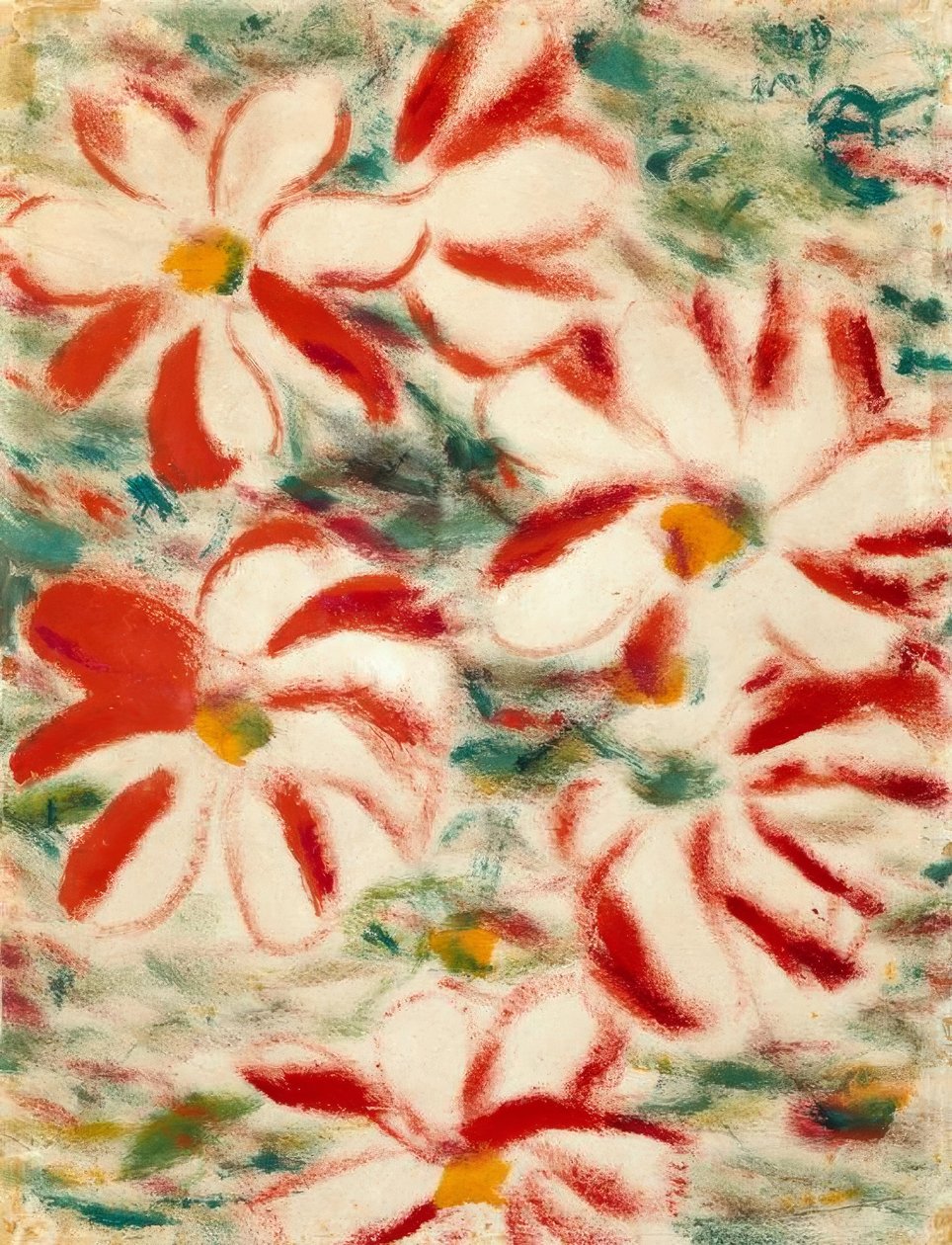Flores rojas de Christian Rohlfs