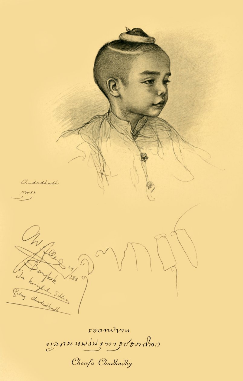 Chowfa Chudhadhy, 1898 de Christian Wilhelm Allers