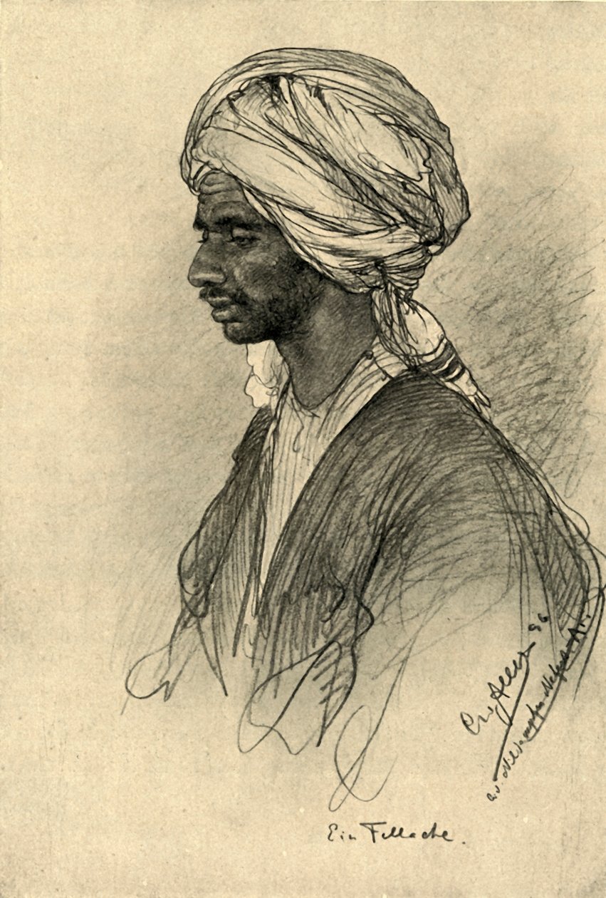 Fellah, Egipto de Christian Wilhelm Allers