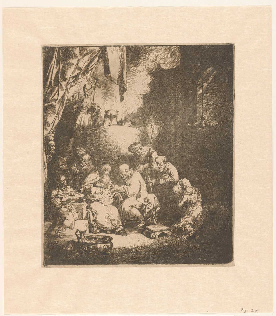 Circuncisión de Cristo de Christian Wilhelm Ernst Dietrich
