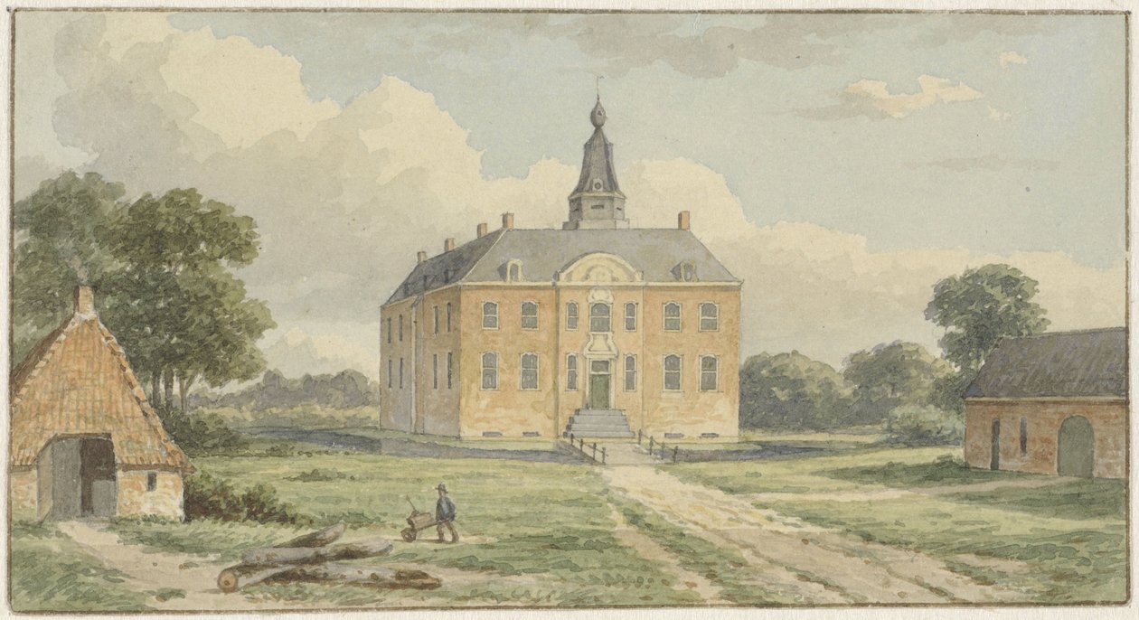 Casa Nettelhorst, cerca de Lochem de Christianus Hendricus Hein