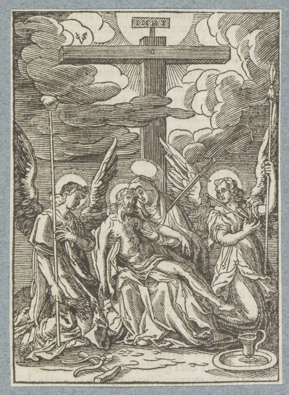 Lamentación de Cristo de Christoffel van Sichem (II)