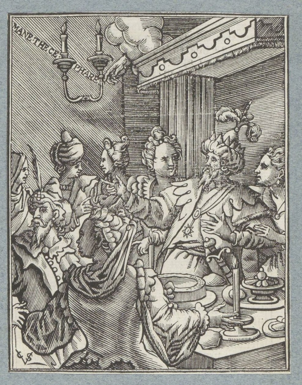 Fiesta de Belsasar de Christoffel van Sichem (II)