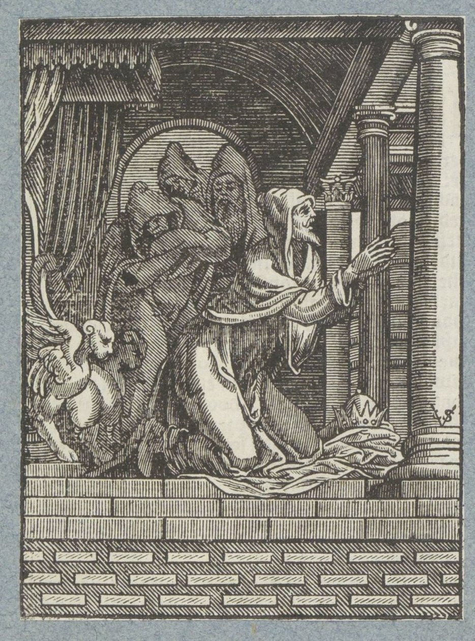 El rey de Nínive hace penitencia de Christoffel van Sichem (II)