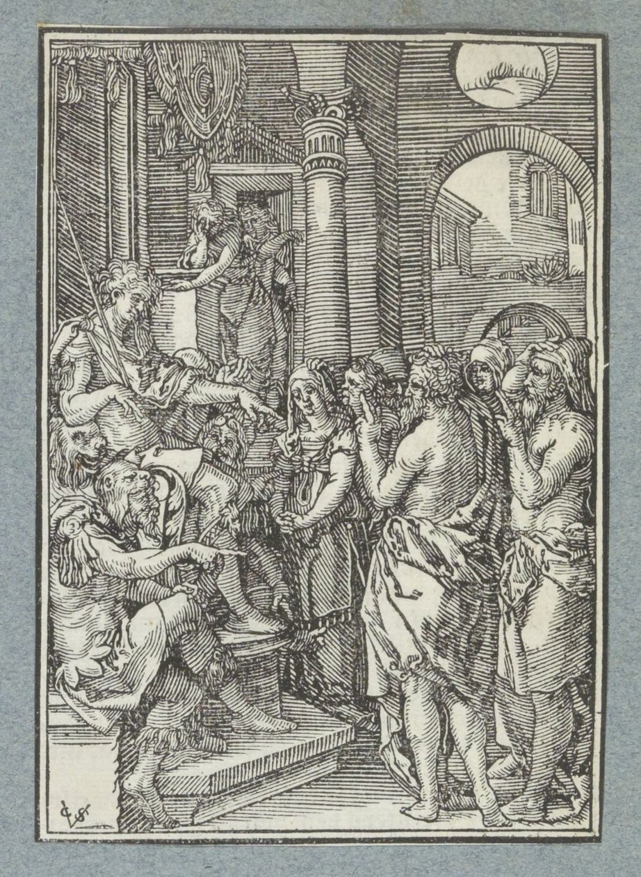 ancianos en la corte de Christoffel van Sichem (II)