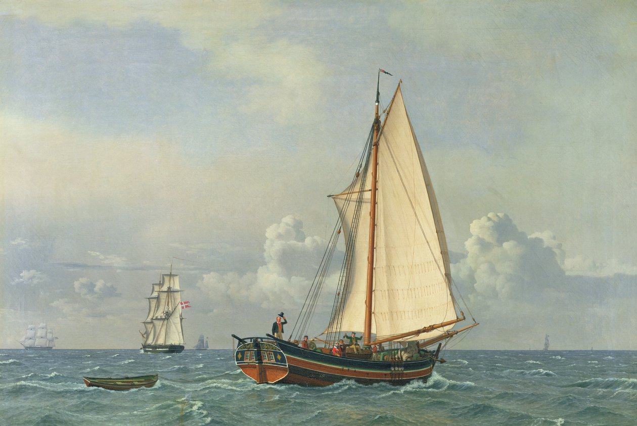 El mar, 1831 de Christoffer Wilhelm Eckersberg