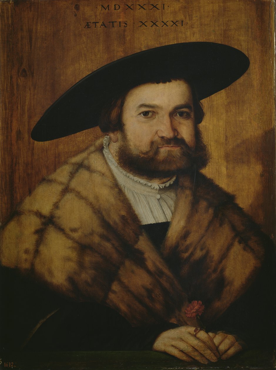 El orfebre Jorg Zurer de Augsburgo, 1531 de Christoph Amberger