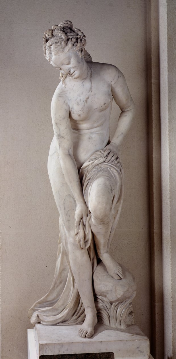 Venus entrando en su baño de Christophe Gabriel Allegrain