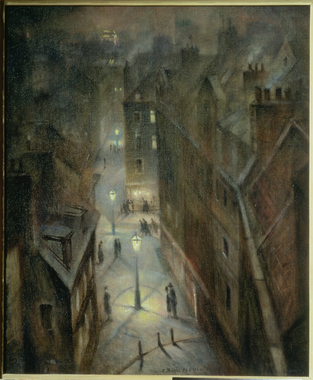 Crepúsculo en Soho, c.1924 de Christopher Richard Wynne Nevinson