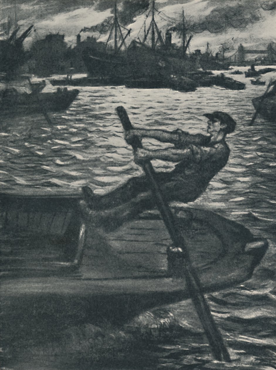 El barquero, 1920 de Christopher Richard Wynne Nevinson