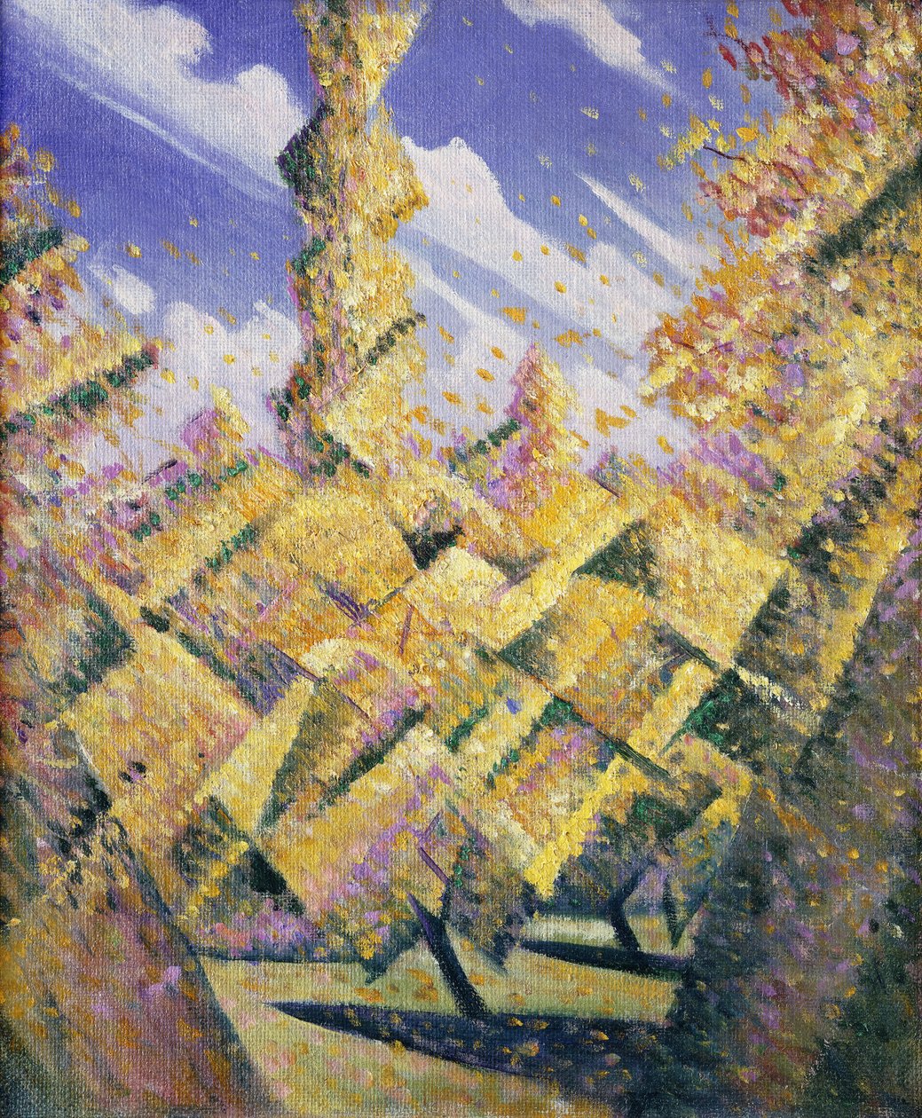 Las cuatro estaciones: Otoño, c.1919 de Christopher Richard Wynne Nevinson