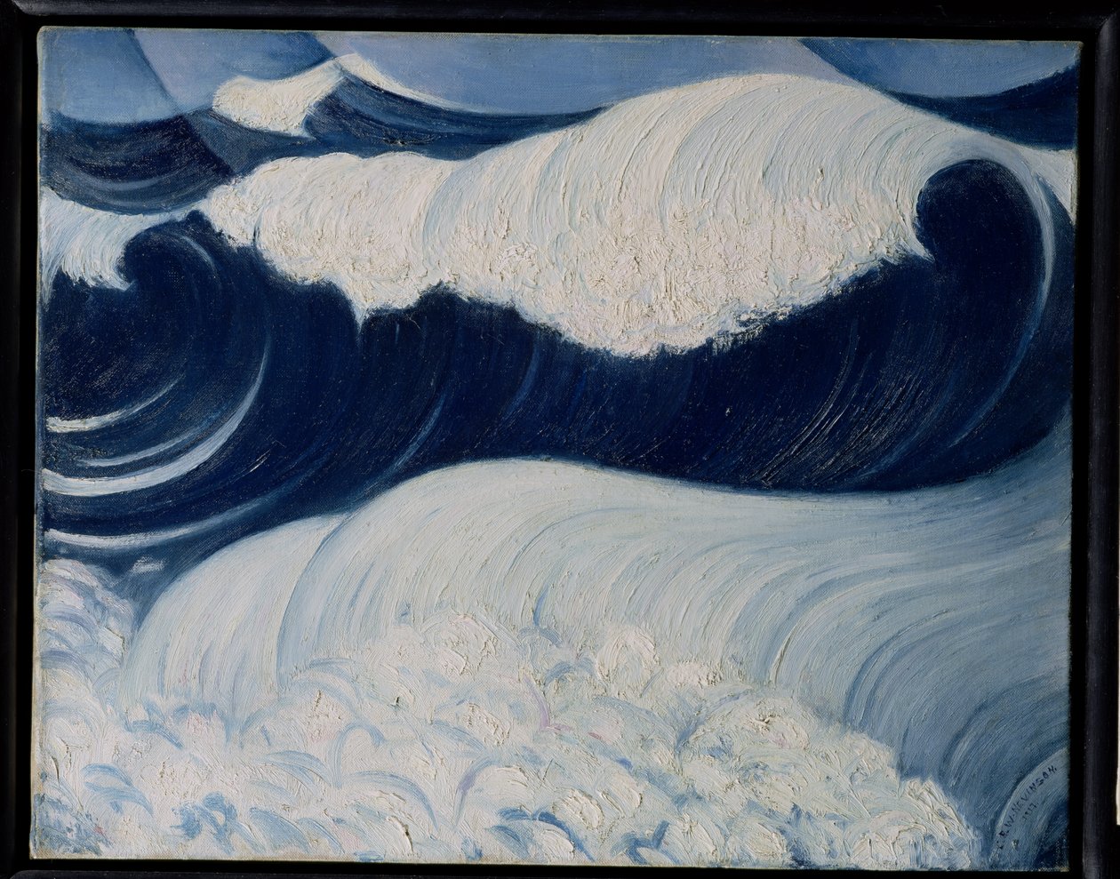 La ola, 1917 de Christopher Richard Wynne Nevinson