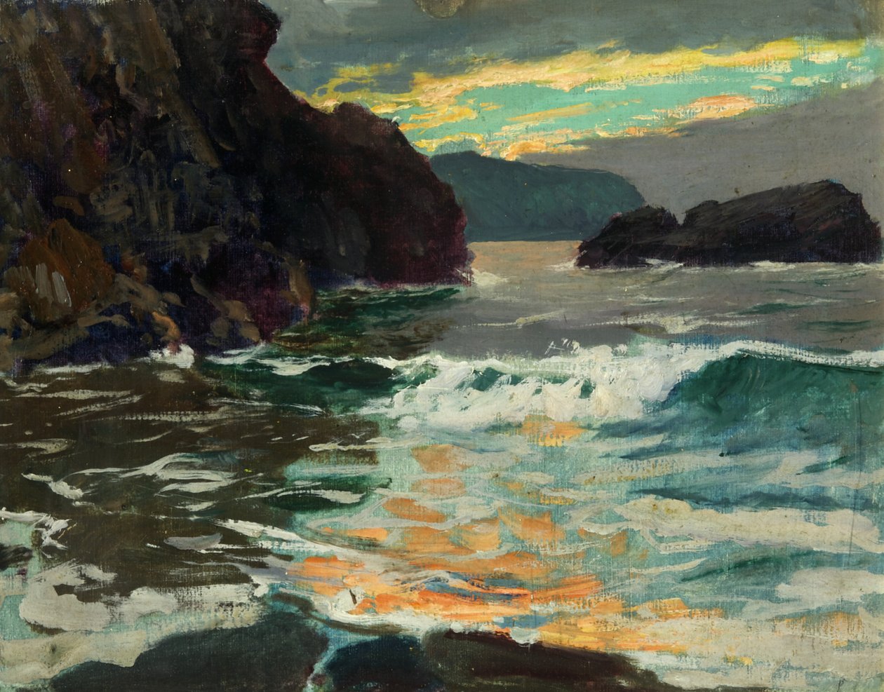 Atardecer, Bahía de Cardigan de Christopher Williams