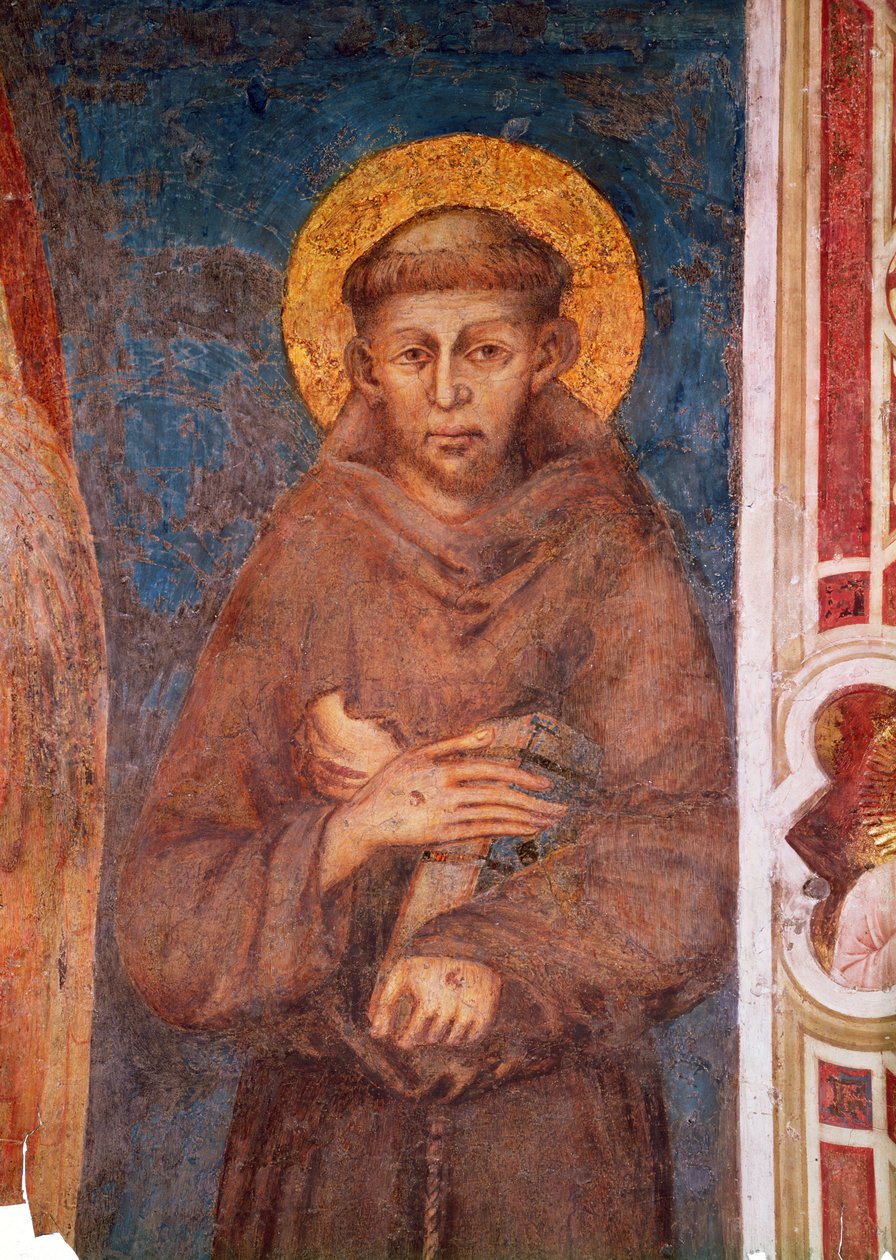 San Francisco (detalle) de Giovanni Cimabue