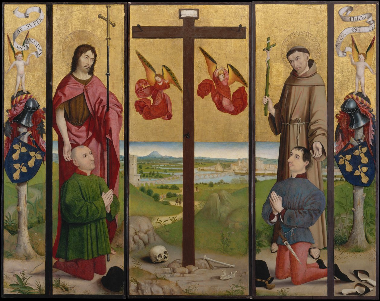 El retablo de los Pérussis, 1480 de Circle of Nicolas Froment.