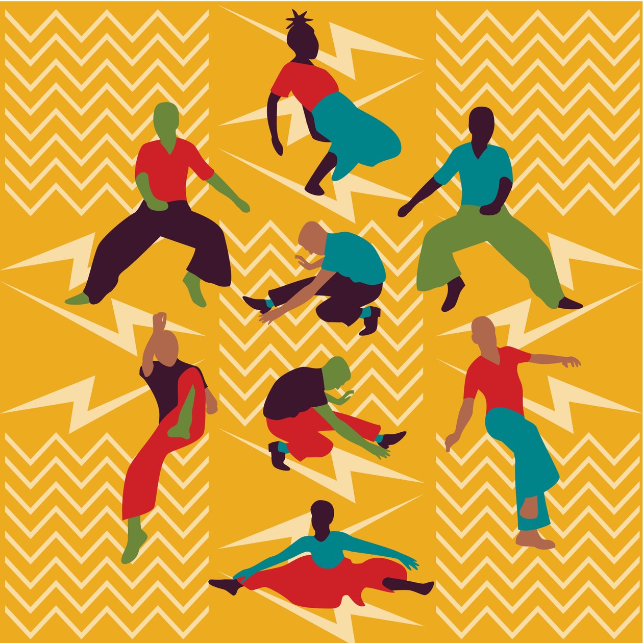 Bailarines de Northern Soul toda la noche de Claire Huntley