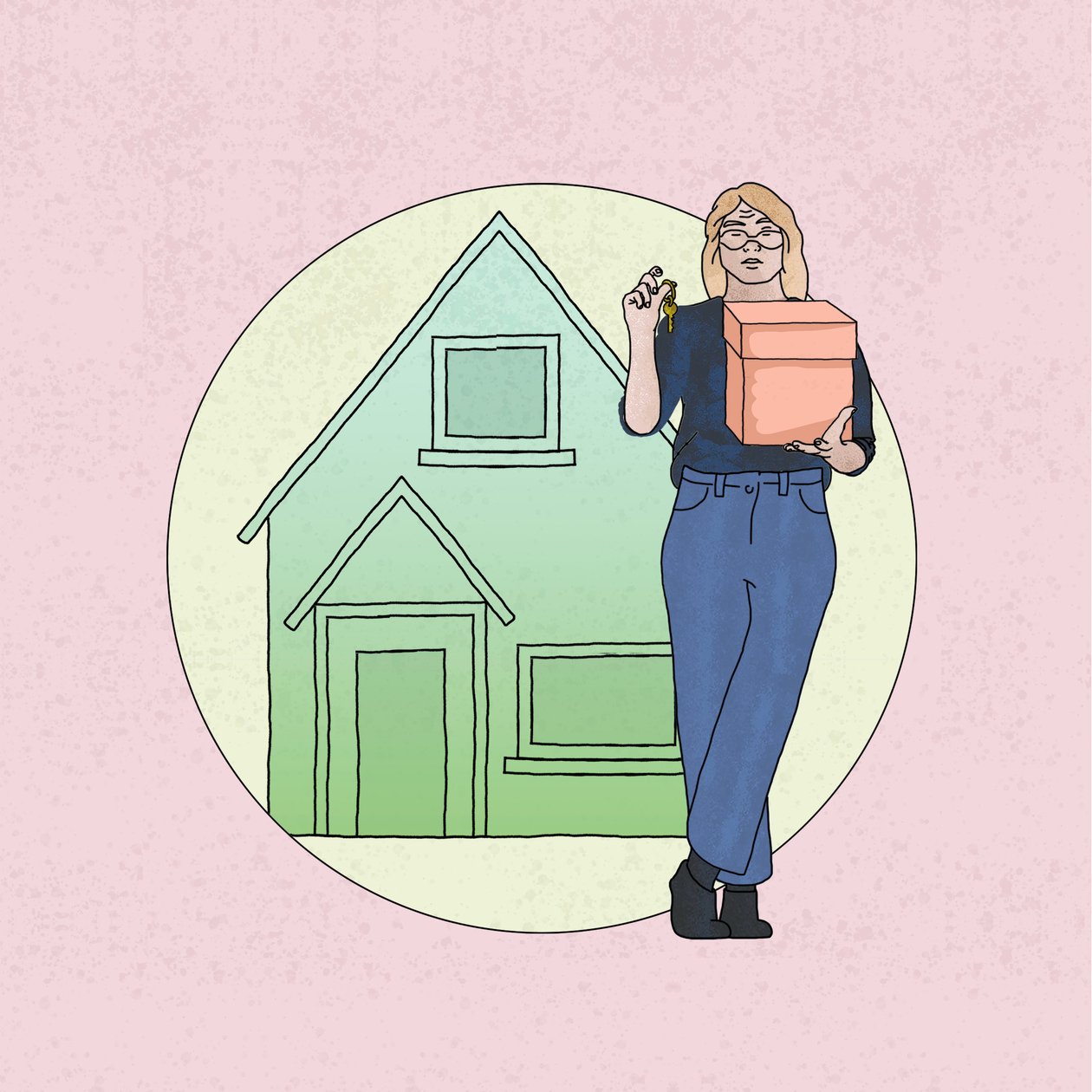 Casa propia, 2024 (digital) de Claire Huntley