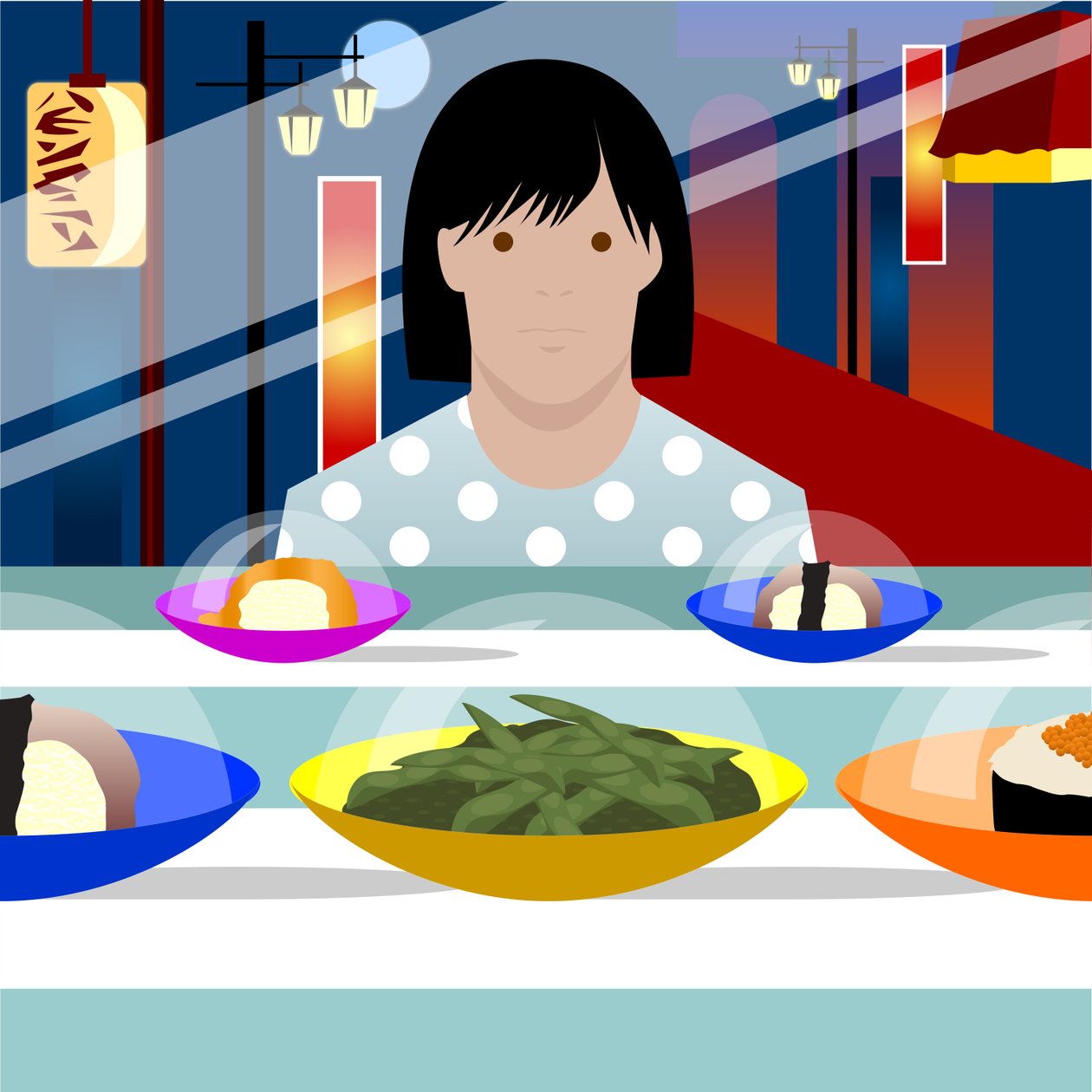 Tren de Sushi de Claire Huntley