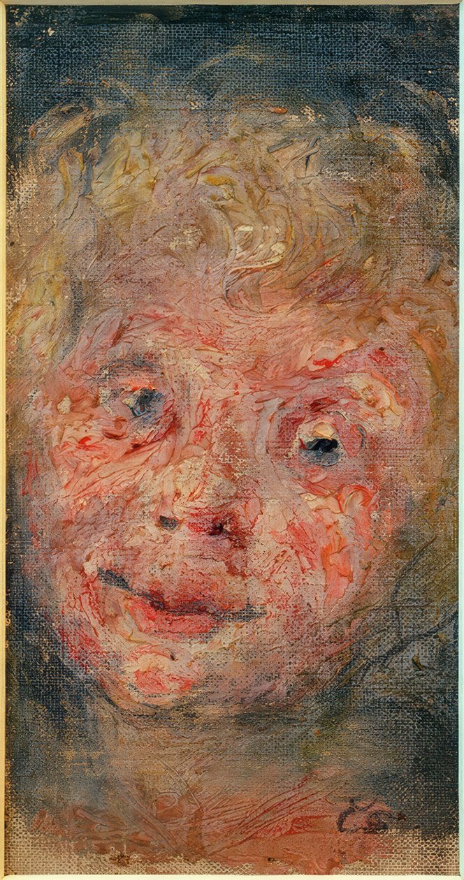 Estudio de retrato (Niño) de Clara Siewert